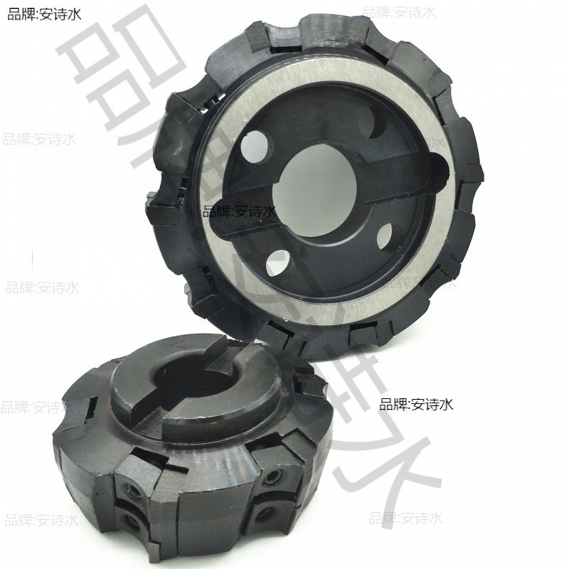 75度铣刀盘龙门铣铣床可转位端面平面铣刀盘125 160 200 250 315