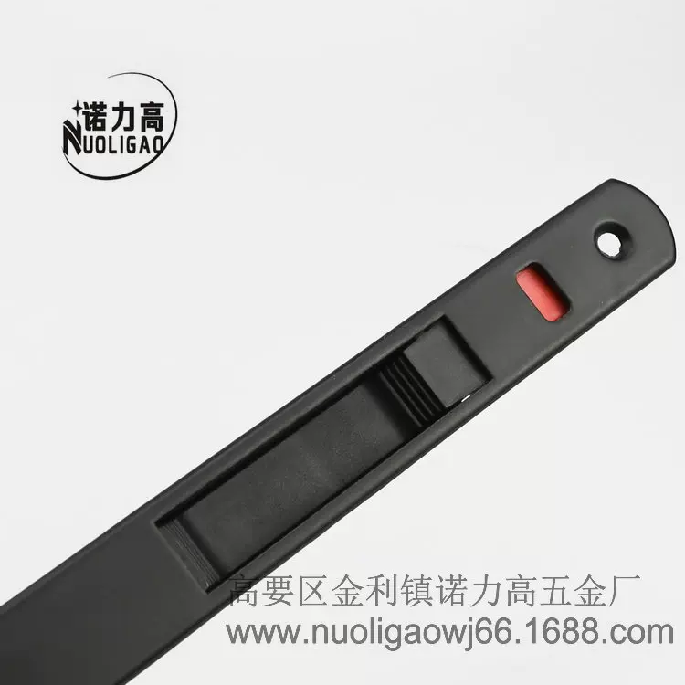 铝合金门窗钩锁 阳台推拉门平移窗锁拉手锌合金门窗把手