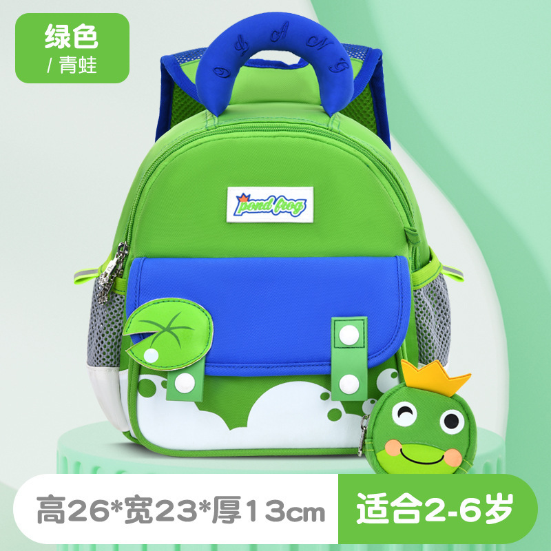 Nueva Escuela de Kindergarten dinosaurio niños y niñas de 3-6 años de edad de dibujos animados lindo súper ligero de gran capacidad mochila casual