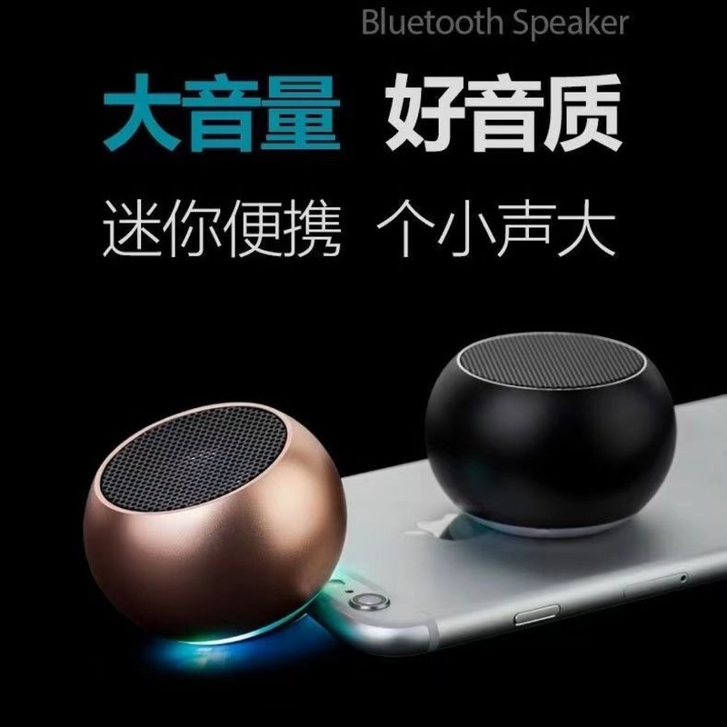 ブルートゥースの小さいスピーカーのミニのサブウーファの携帯電話の屋外の便利な音響の無線の運動の長い航続のつや消しの鋼砲|undefined