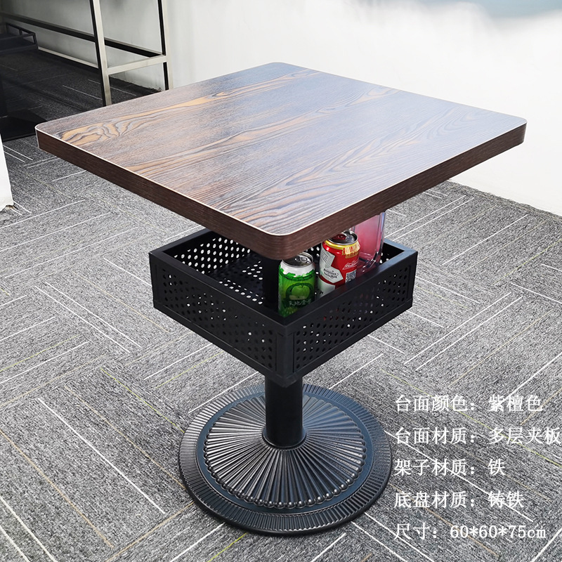 バーの散台バーのテーブルと椅子の組み合わせは多層の板を挟んでテーブルを保管しましょう。|undefined