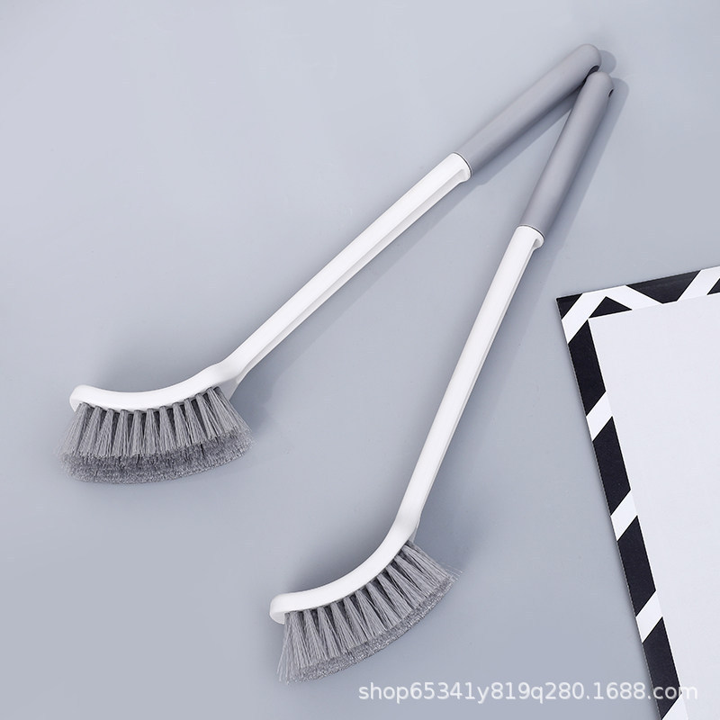 Cepillo para Inodoro de Pared de Plástico con Limpieza sin Ángulos Muertos para Baño
