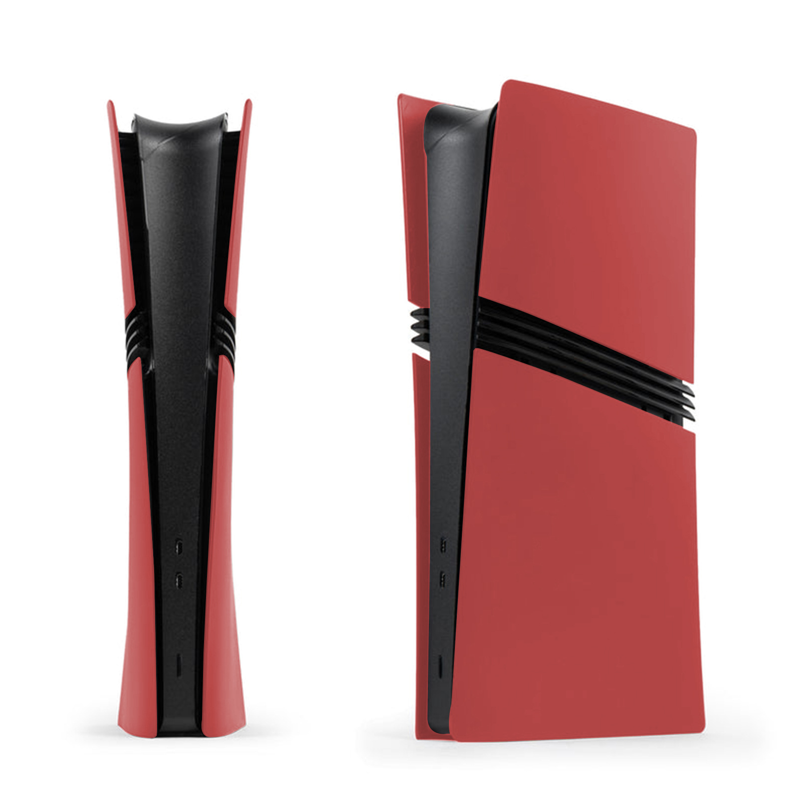 Transfronterizo exclusivo PS5Pro caja de reemplazo de fibra de carbono caja de consola de juegos caja de protección caja negra desmontable