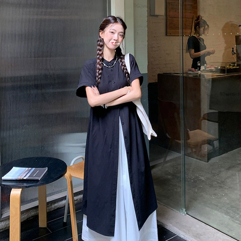 Официальное фото, реальная цена, тонкая солнцезащитная куртка, женский кардиган, летний дизайн, нишевый элегантный, топ с короткими рукавами, длинная рубашка.