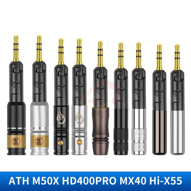 Qingyinfang Upgraded Version of Audio-Technica Ath-M70X R70 M50X R40X R30X Hd560S Plug