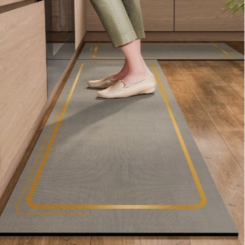 Lodo de diatomita ligero lujoso simple cojín de puerta 41