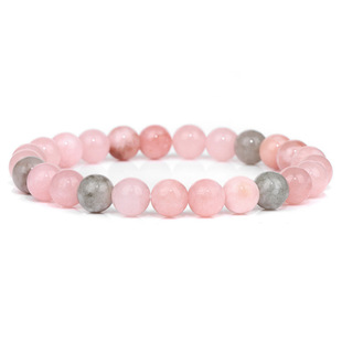 ��Ȼʯ�ۼtɫ�ִ�8mm�������Cõ��؈���������diy�Ʒˮ�����һ�