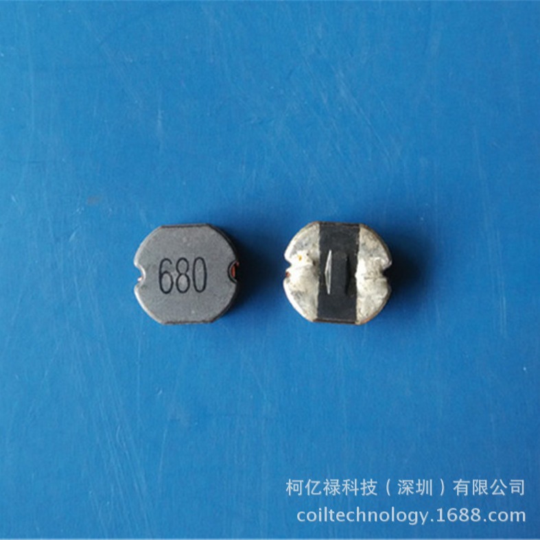 深圳沙井厂家供应CD54-680功率电感器 大电流工字功率电感器