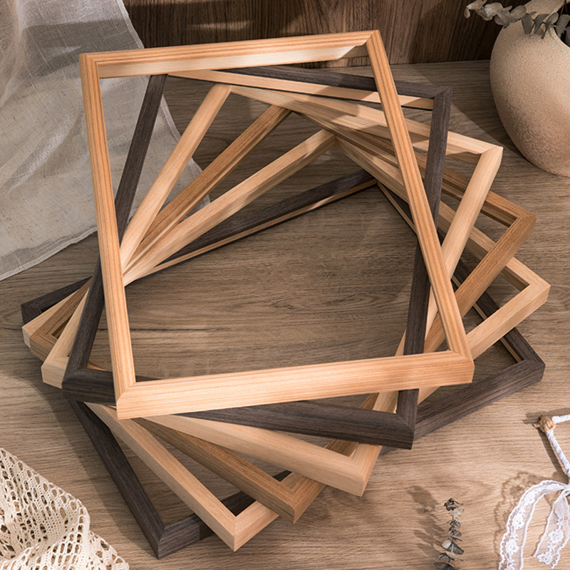 Solid Wood Oil Painting Frame Mounting Outer Frame to Make Any Size Hand-Painted Works Mounting Display Frame Wholesale Solid Wood Oil Painting Frame Mounting Outer Frame to Make Any Size Hand-Painted Works Mounting Display Frame Wholesale
