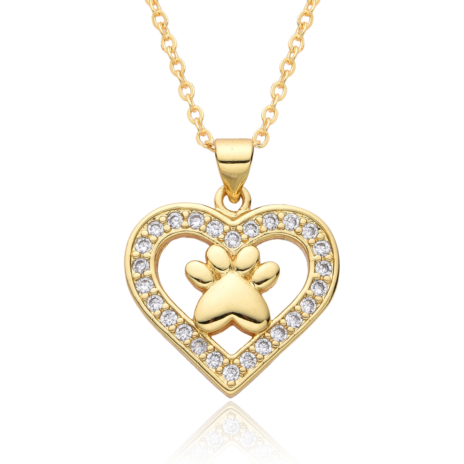 12g Weight Copper Pendant Material Zircon Inlay Material Pendant Necklace Classification Copper Chain Material 1 Piece Quantity Holiday, Daily Occasion Copper Material Heart Shape Pattern Women's Gender Inlay Design Simple Style Style Copper Inlay Heart Shape Zircon Pendant Necklace 6