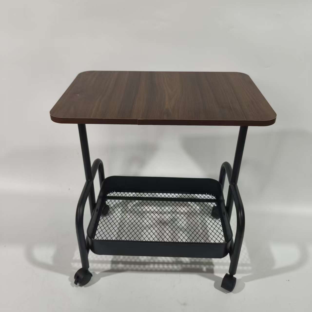 월넛 블랙 프레임丨50*45*30 [이중 수납 + 일반 사일런트 휠]