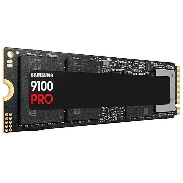 Samsung 9100PRO4TB SSD твердотельный диск интерфейс M.2 (NVMe протокол PCIe5.0*4 скорость чтения 14800 МБ/с)