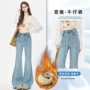 高腰跨境秋冬春秋牛仔裤