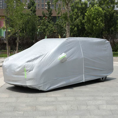 Dust-Proof, Car clothing - standard-mercedes-benz-v-class-standard-shaft-260-thickened-nano-oxford-cloth-silver