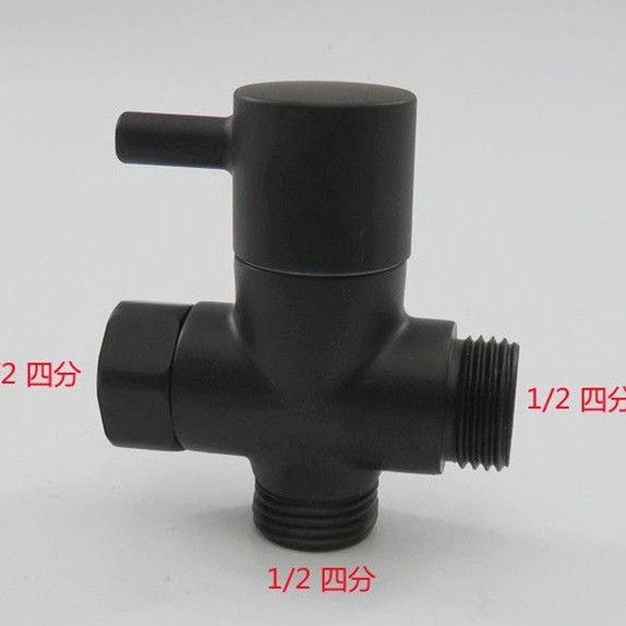 Divisor de agua de latón de 4 y 6 vías, apertura rápida, para ducha y grifería, suministro transfronterizo