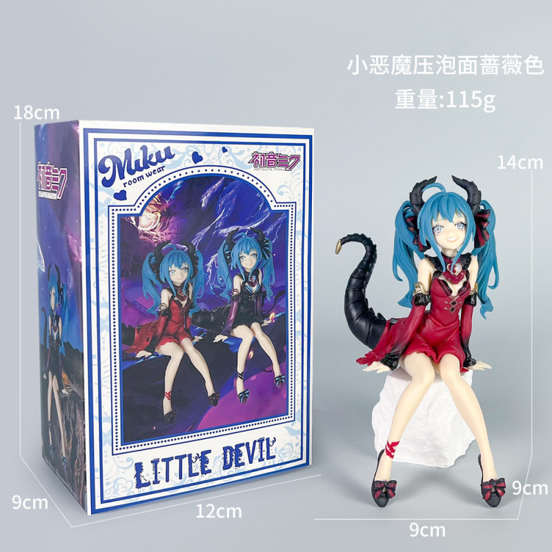 初音未来手办动漫水冰月美少女蕾姆花嫁穹妹二次元公仔模型摆件批|undefined