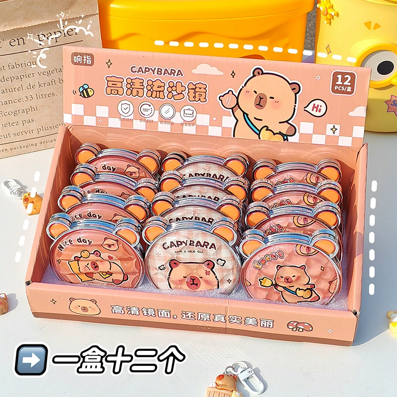 Милое портативное карманное зеркало мультфильм для учеников начальной школы