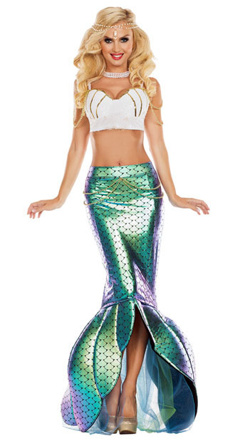 Disfraces de Halloween para adultos, disfraces de sirena para parejas, disfraces de actuación de la reina Cleopatra y la reina faraona del Antiguo Egipto image 6
