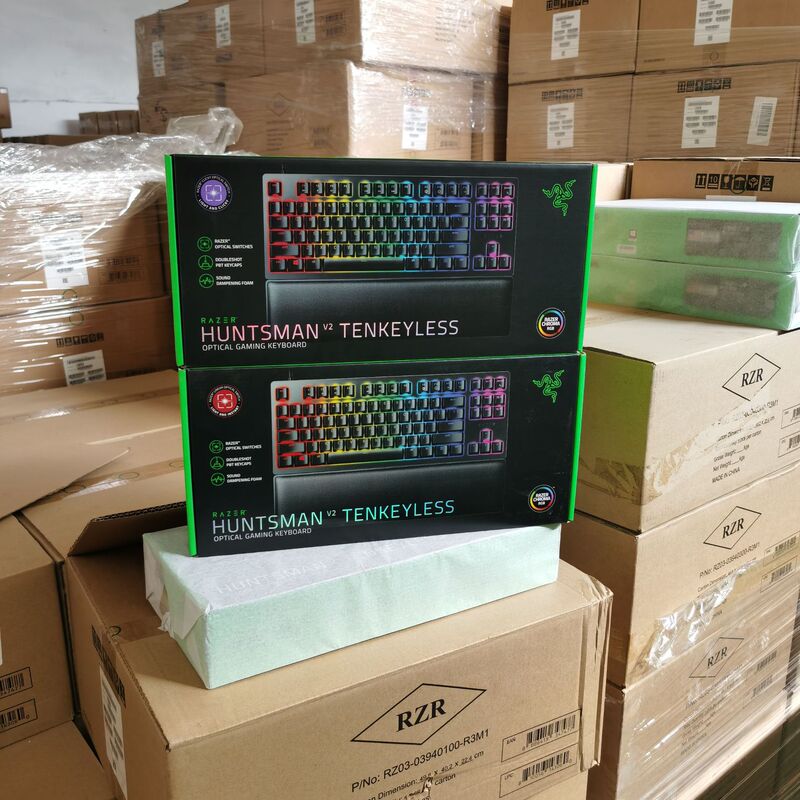 Suitable for Hunter Soul Light Spider V2 Competitive Wired Keyboard Simulation Optical Axis Game E-Sports Computer Game Rgb Machine