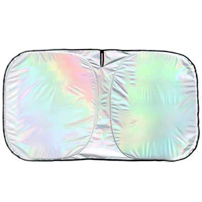 titanium silver front visor | Sun shade