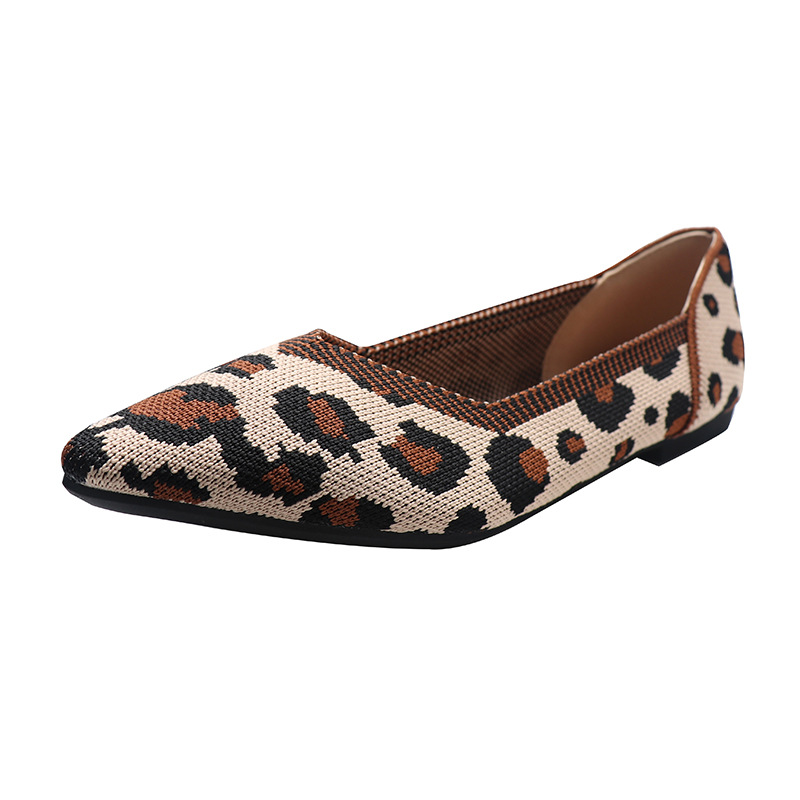 Spring Autumn Princess Slip-On European And American Style Flat Women's Loafers, Boat Shoes, Maternity Knit Slip-Ons_vogvips.com
