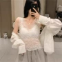 v领外穿新款无袖背心