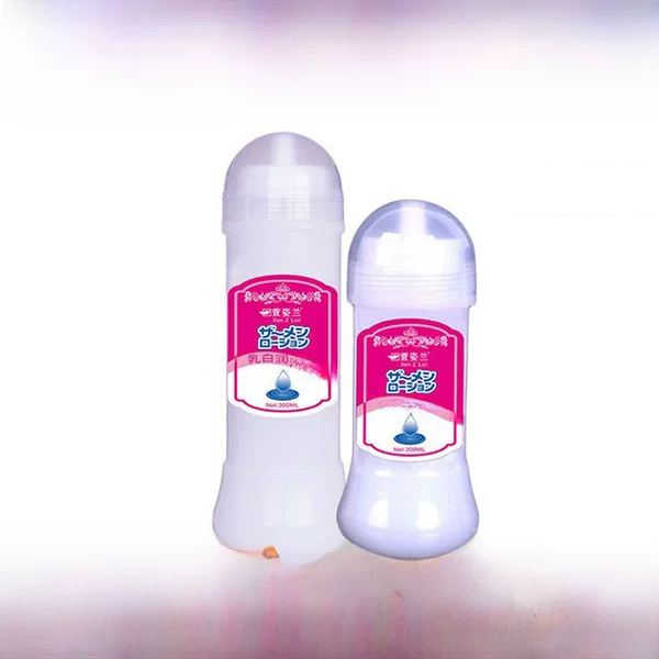 Xuanzilan Artificial Lubricant 200/300ml Milky White Lubricant Gay Thick Stringy Anal Relaxation Liquid
