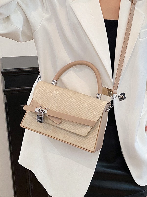 Tendencia transfronteriza coreana bolso de mano bolso de mujer 2026 primavera nuevo color sólido bolso de hombro extranjero bolso de viaje