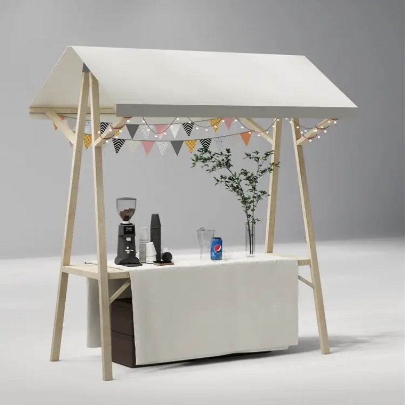 초우아한 황백색 천장 + 베이지 식탁보 + 프리램프 - 업그레이드 버전 127*60*200