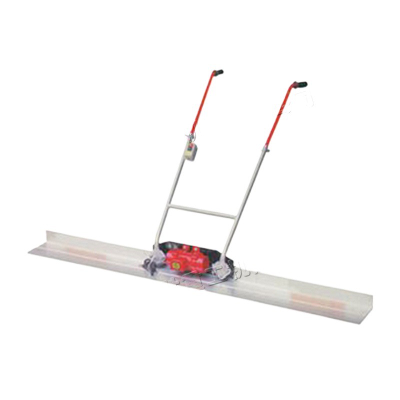 Gasolina regla vibratoria de hormigón construcción de edificios piso de hormigón regla vibrante mano empujar piso regla vibrante