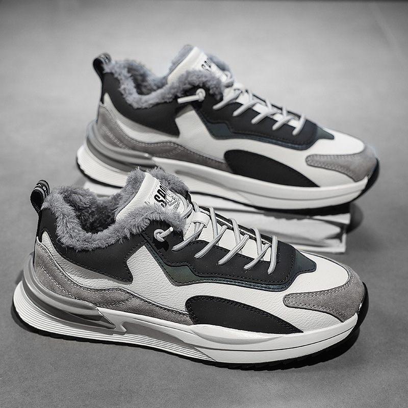 Zapatos de hombre invierno 2023 nuevos deportes casuales zapatos de argán hombres primavera retro malla caliente desodorante zapatos de moda