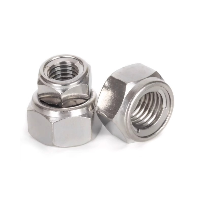 304ステンレス金属セルフロック六角ナット緩み止めねじキャップ止めロックナット|undefined