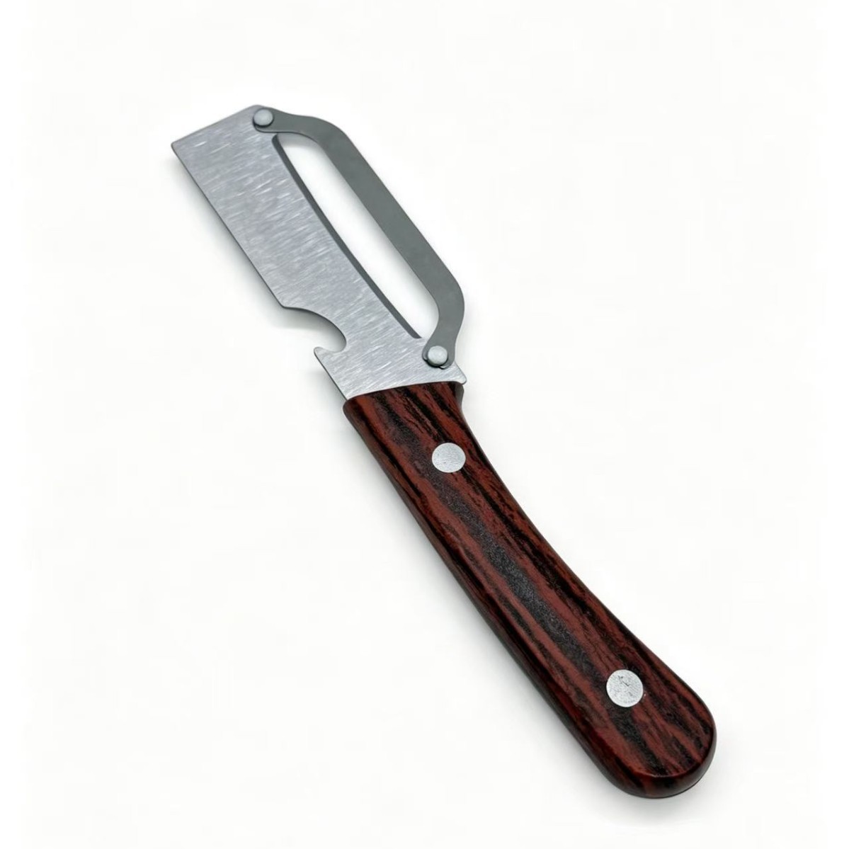 Nuevo cuchillo de corte multifuncional de acero inoxidable 3 - en - 1 cortador de cebolla raspador raspad