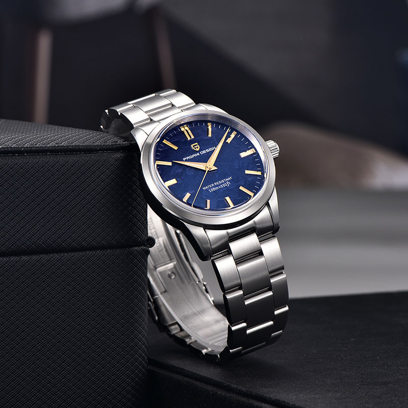 Bojiani Pagani diseño PD1734 hombres reloj de acero Shell moda impermeable reloj de cuarzo de alta gama