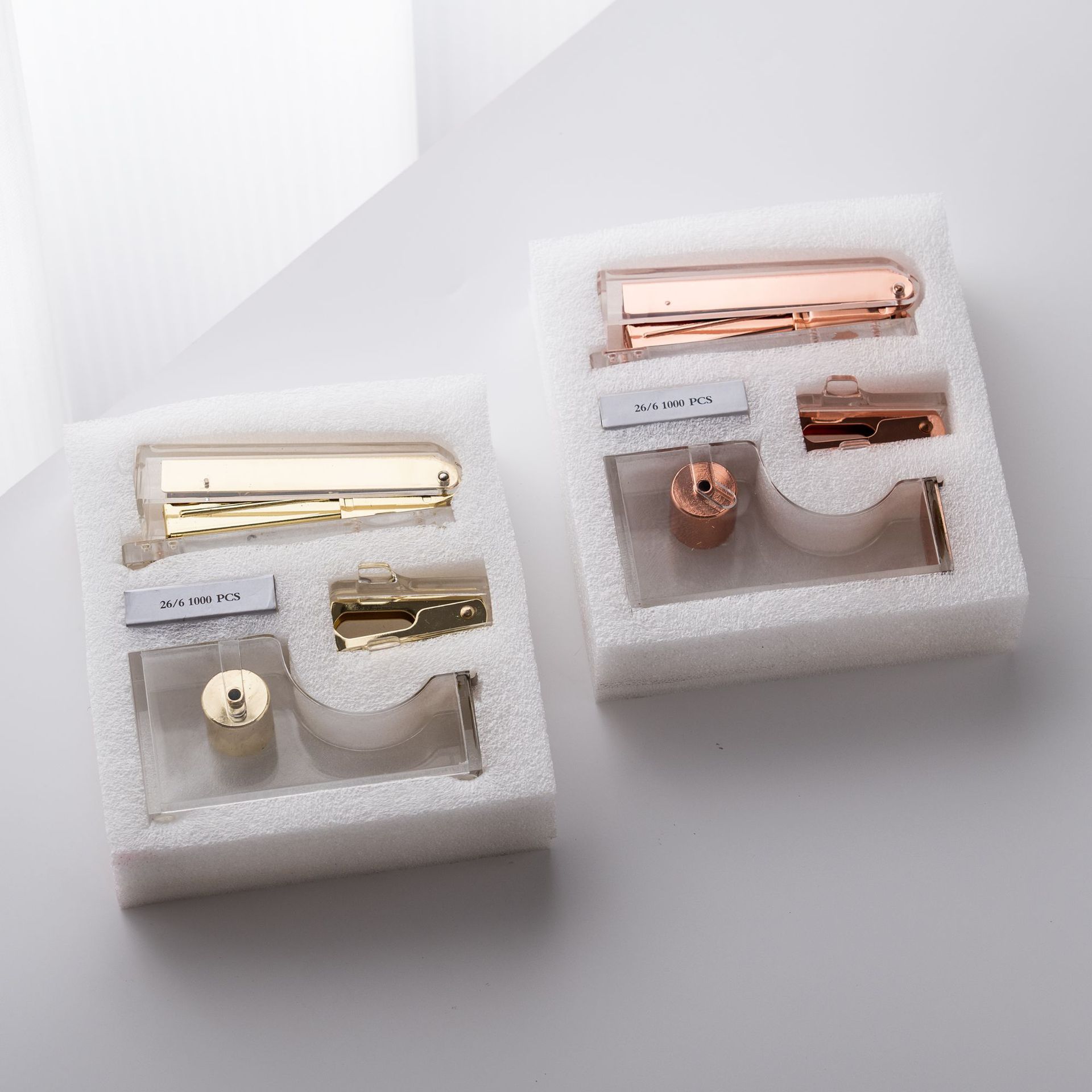 로즈 골드 4개 세트