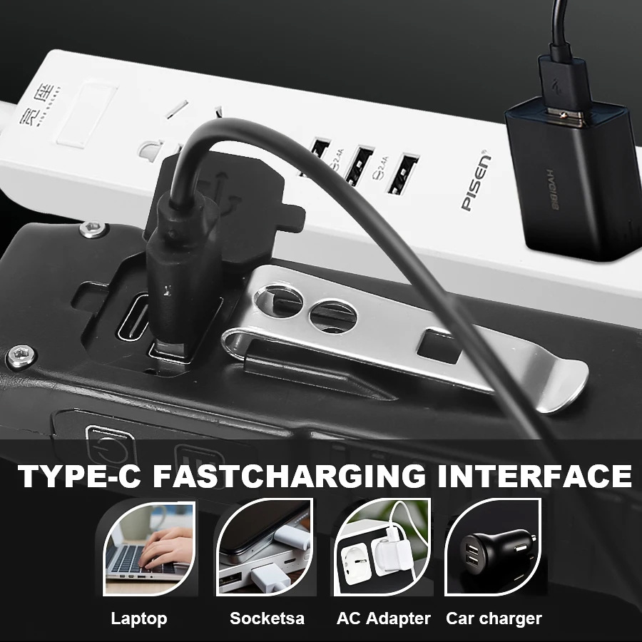 Nueva linterna de alto brillo para exteriores, iluminación de advertencia multifuncional, luz de trabajo magnética de larga duración para exteriores, luz de emergencia