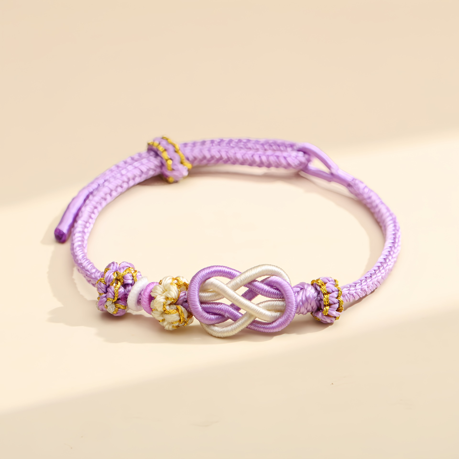 Double money knot (purple)