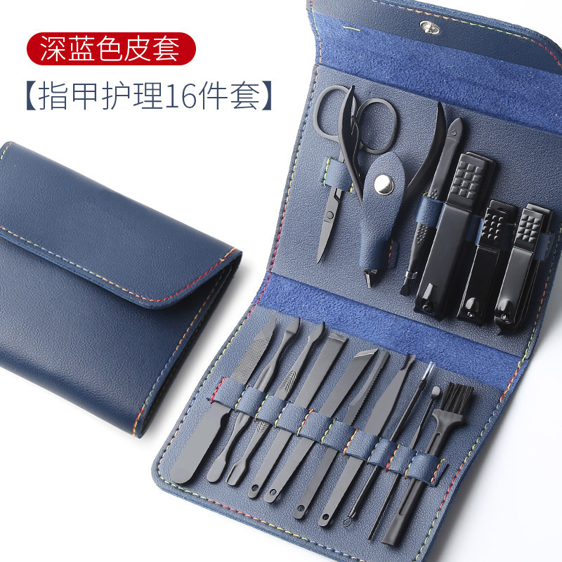 Kit Cortaúñas Acero Inoxidable - Incluye Herramientas Oídos