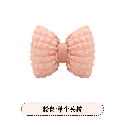 for All Seasons, High-End Women's Seat cushion, seat cover - puff-pink-one-headrest