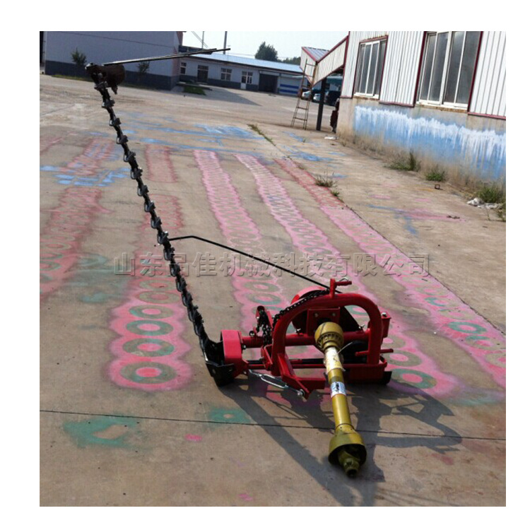 后置悬挂往复式割草机 牧草收割四轮拖拉机 山地丘陵两用收割机