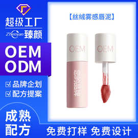 oem定制丝绒雾感唇泥显白唇釉女平价学生秋冬哑光雾面丝绒不掉色