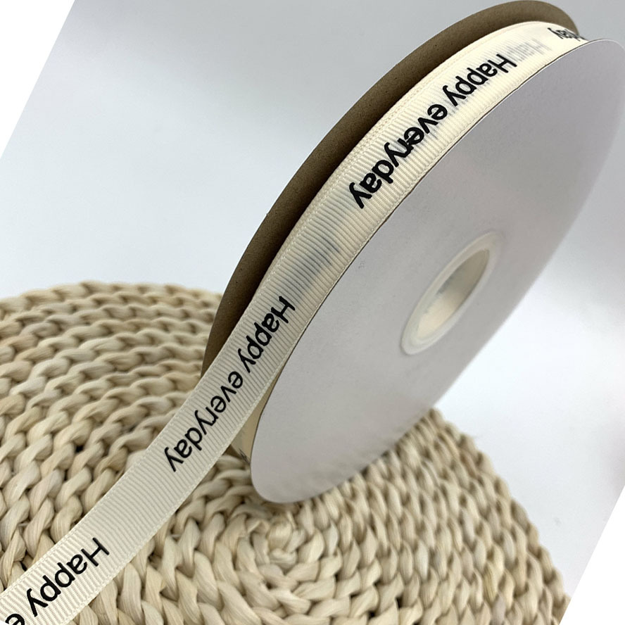 INS estilo cinta de costilla beige pastel de cumpleaños flor caja de regalo cinta de embalaje cinta decorativa cinta inglesa al por mayor