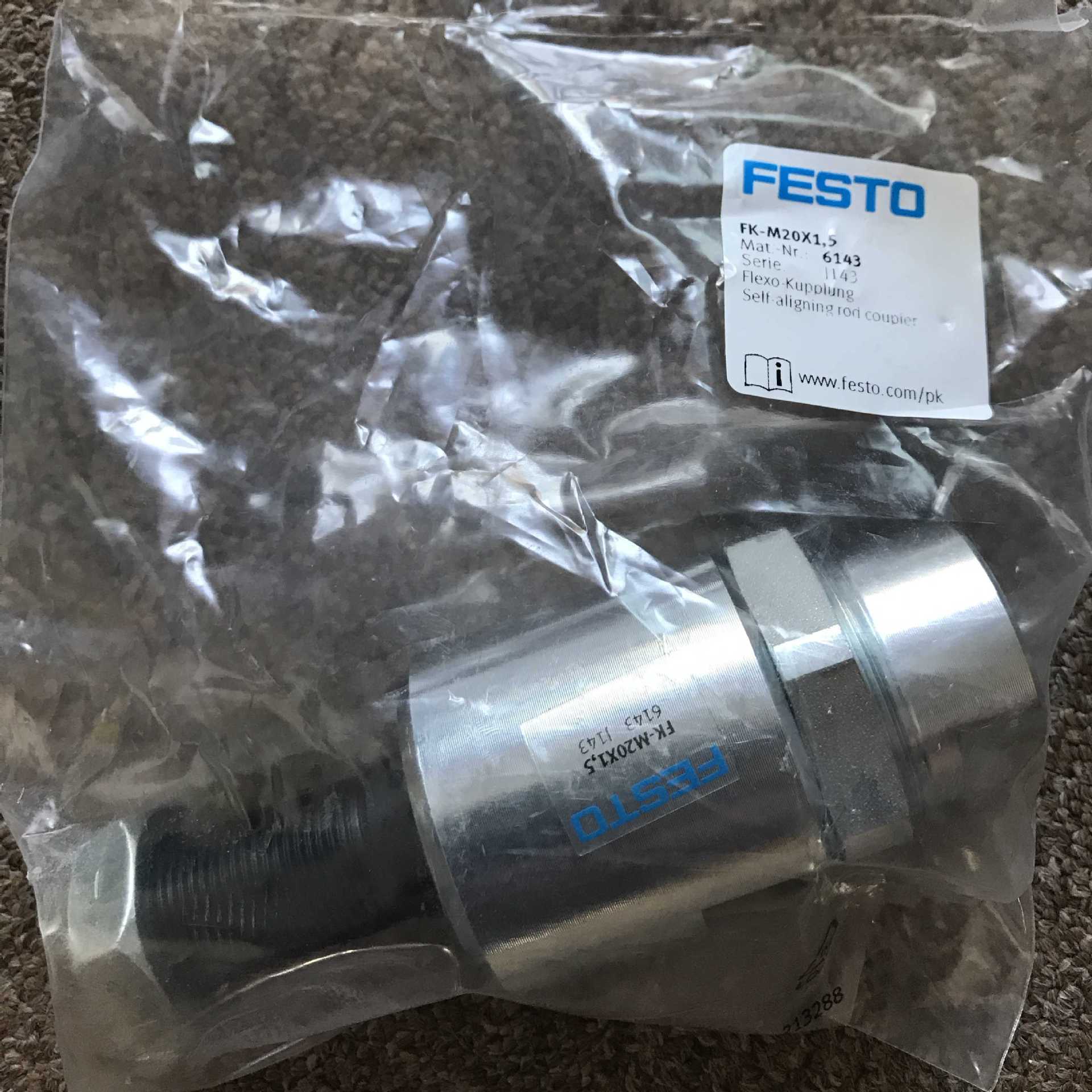 费斯托  FESTO  自对中连接件  6143   FK-M20X1,5