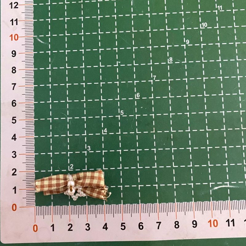 卡通可爱碎花格子蝴蝶结纽扣网纱刺绣布贴DIY儿童服装辅料配件|undefined
