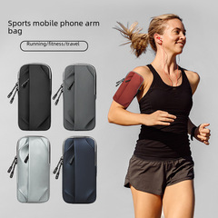 Waterproof PU phone arm bag outdoor sports running wrist bag crossbody bag fitness bag hanging bag