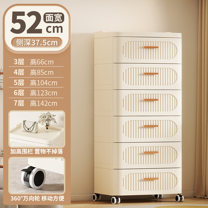 居家日用收纳柜万向轮抽屉衣柜子出租房储物柜卧室塑料床头柜跨境|undefined