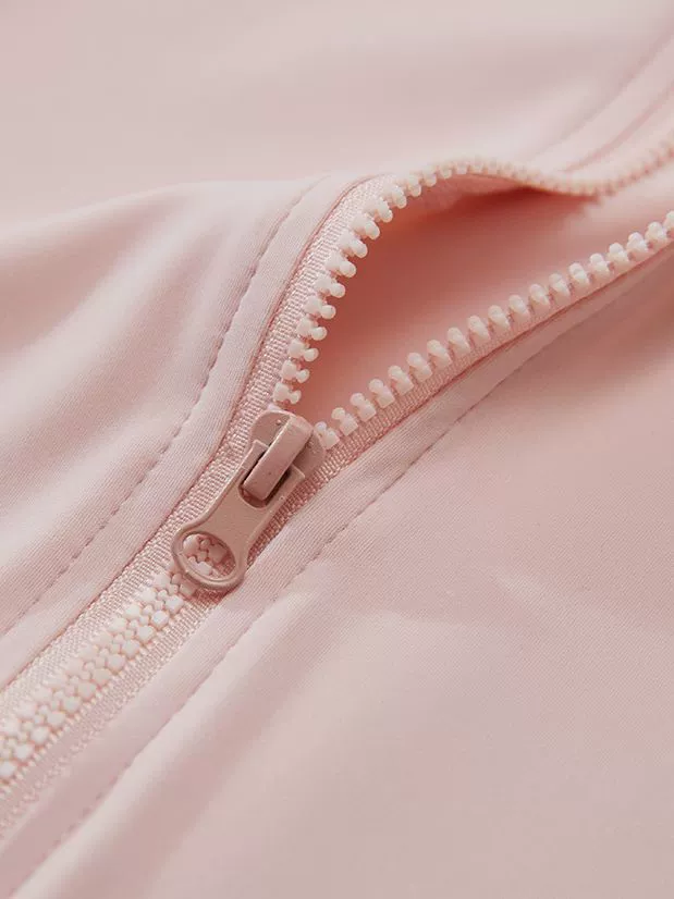 Йоговая куртка с быстросохнущей молнией, капюшон, длинные рукава, slim fit, топ для бега в поездке