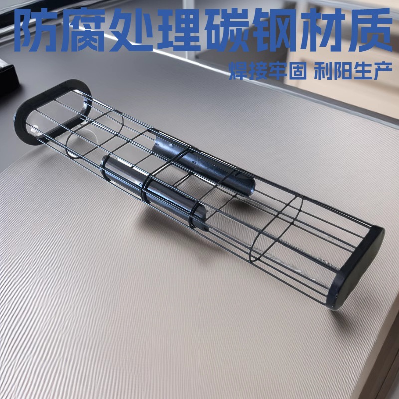 扁骨架有机硅袋笼 弹簧式骨架 利阳梯形袋式骨架生产厂家