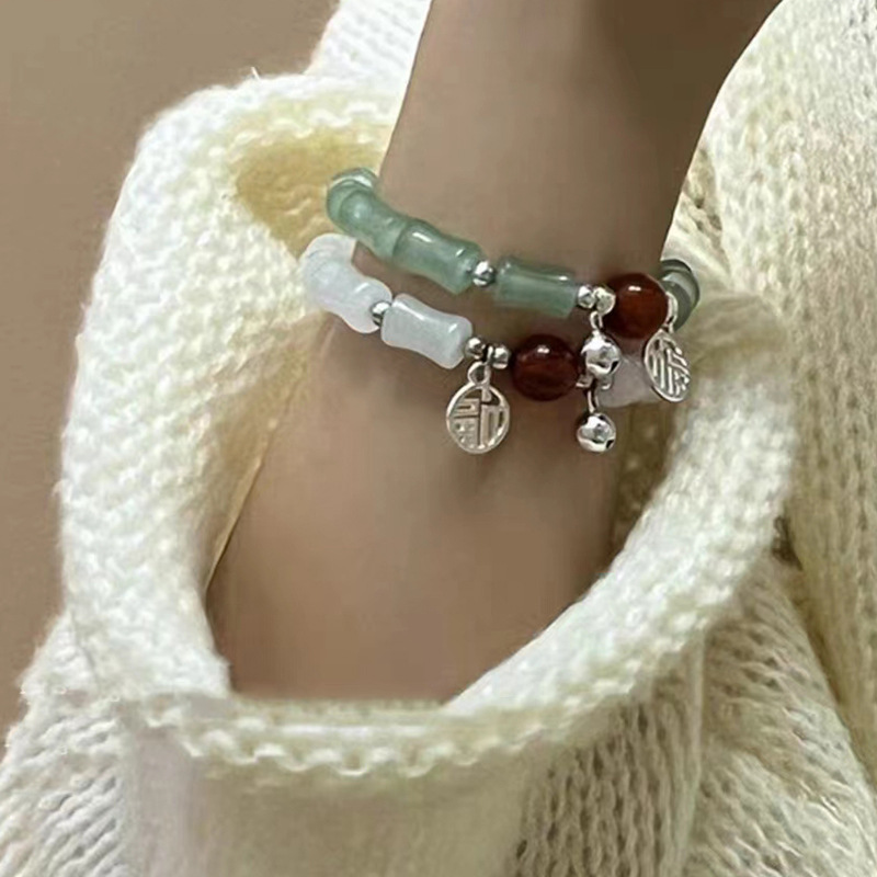 Retro bamboo pendant