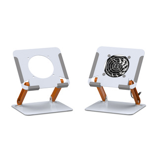 Idock Convenient Foldableing Adjustable Tablet Holder with Fan Optional T93